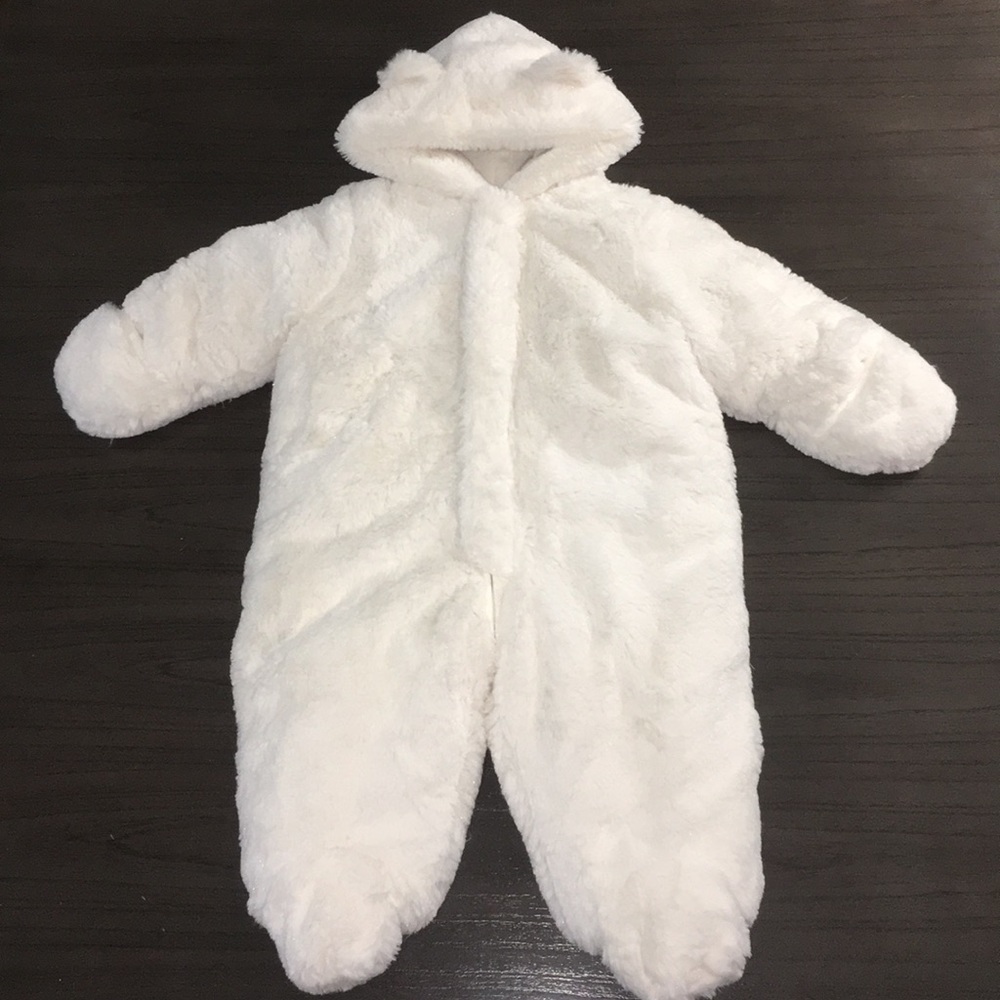 First Impressions Angel White Hoodie Coverall